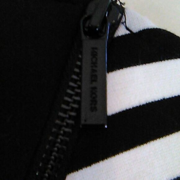 MICHAEL Michael Kors Ponte Knit Striped Dresd - Picture 4 of 12